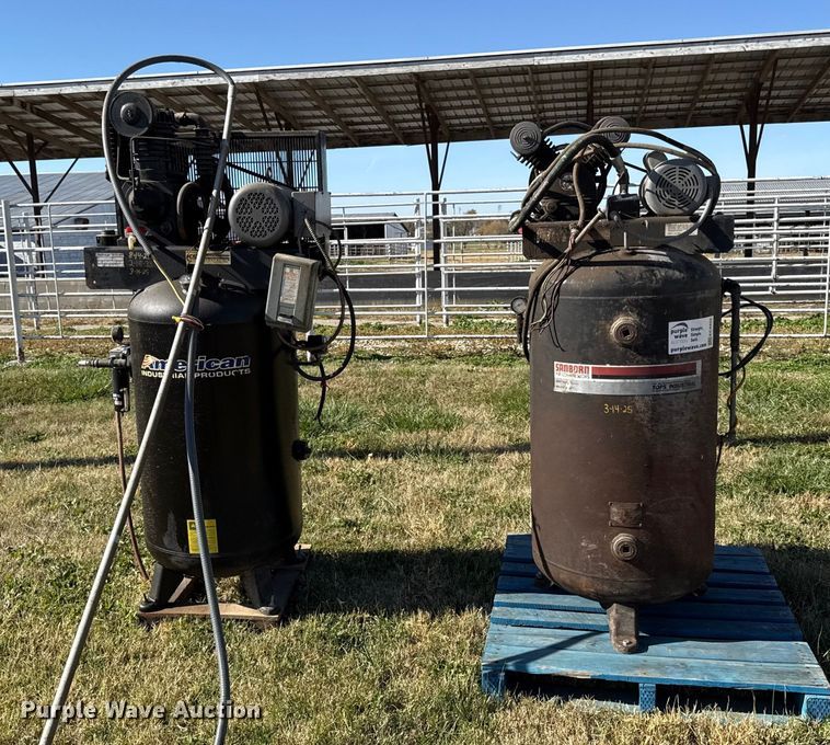 image for item EC4455 (2) air compressors