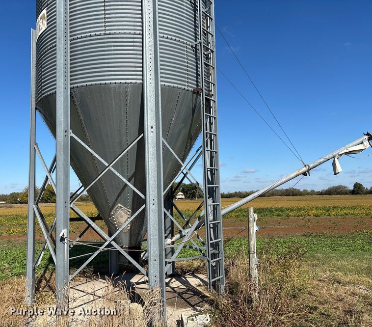 image for item ED2326 MFS hopper bottom grain bin