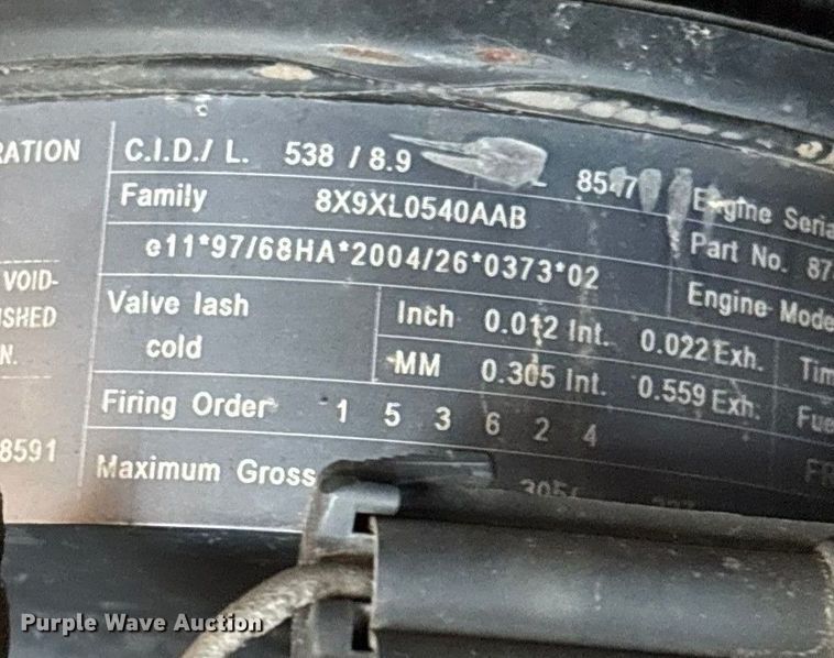 image for item ED2358 2008 Case IH FLX 4020  spreader