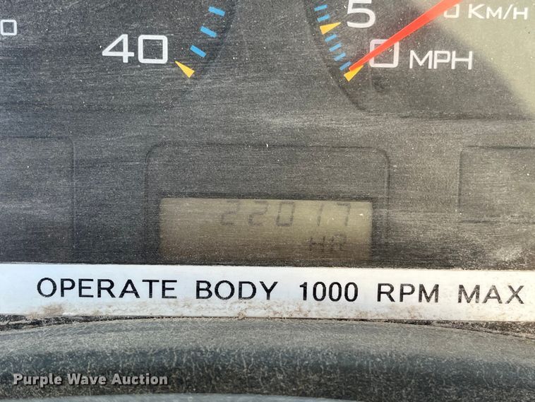 image for item ED2362 2005 International 4300 feed delivery truck