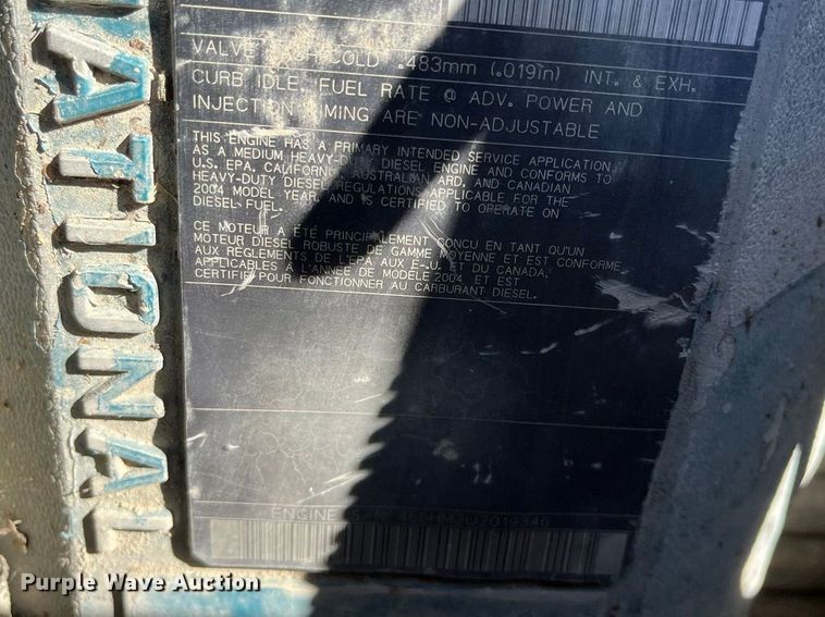 image for item ED2362 2005 International 4300 feed delivery truck