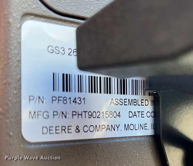 image for item ED2363 2013 John Deere 4730 sprayer