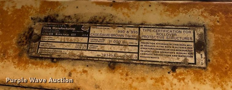 image for item ED2388 Case 990 tractor