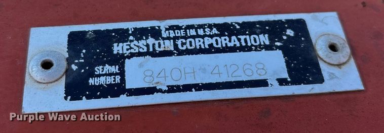 image for item ED2394 Hesston 8400 swather / windrower