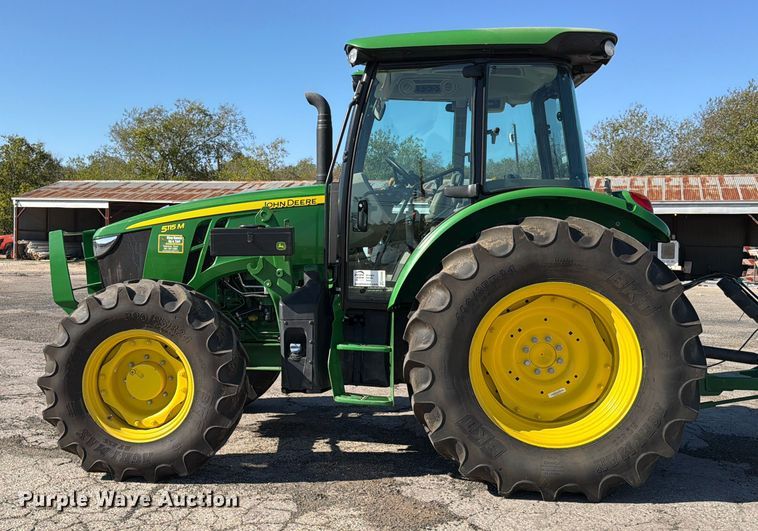 image for item ED5000 2022 John Deere 5115M MFWD tractor