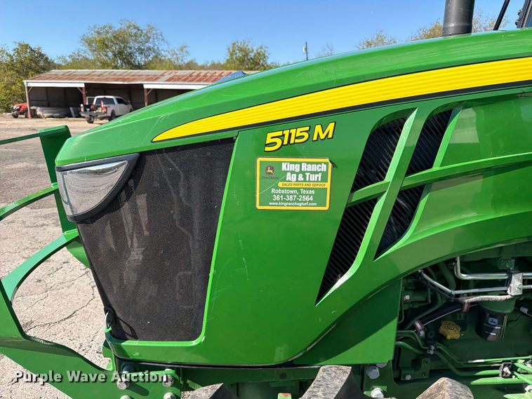 image for item ED5000 2022 John Deere 5115M MFWD tractor