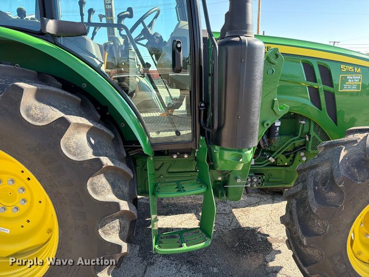 image for item ED5000 2022 John Deere 5115M MFWD tractor