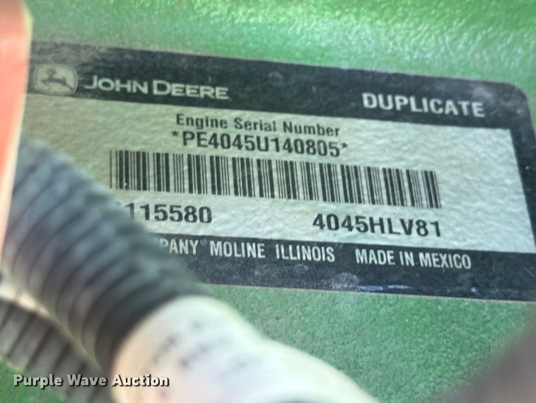 image for item ED5000 2022 John Deere 5115M MFWD tractor