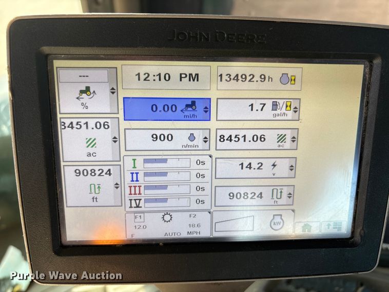 image for item EF6138 2014 John Deere 9510R 4WD tractor