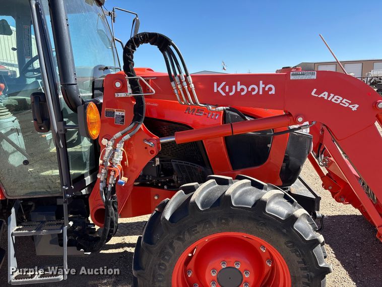 image for item EF6148 2022 Kubota M5-111D MFWD tractor