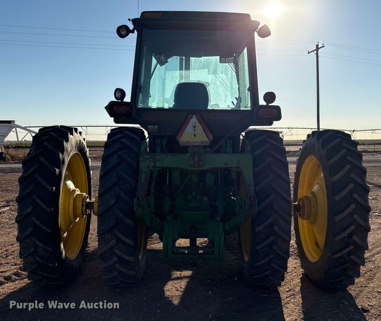 image for item EF6172 1985 John Deere 4850 MFWD tractor
