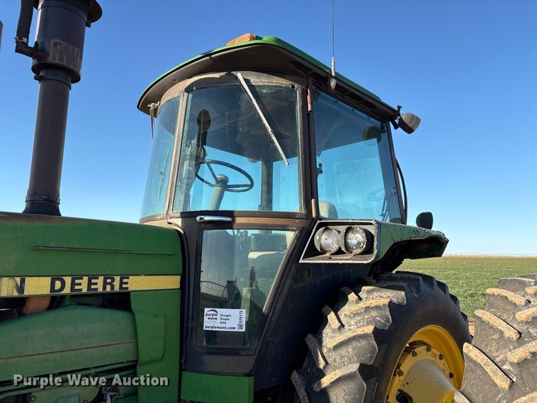 image for item EF6172 1985 John Deere 4850 MFWD tractor