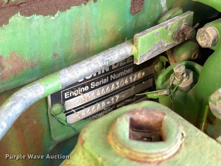 image for item EF6172 1985 John Deere 4850 MFWD tractor