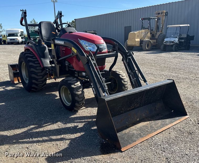 image for item EG1725 2020 Yanmar SA24 MFWD tractor