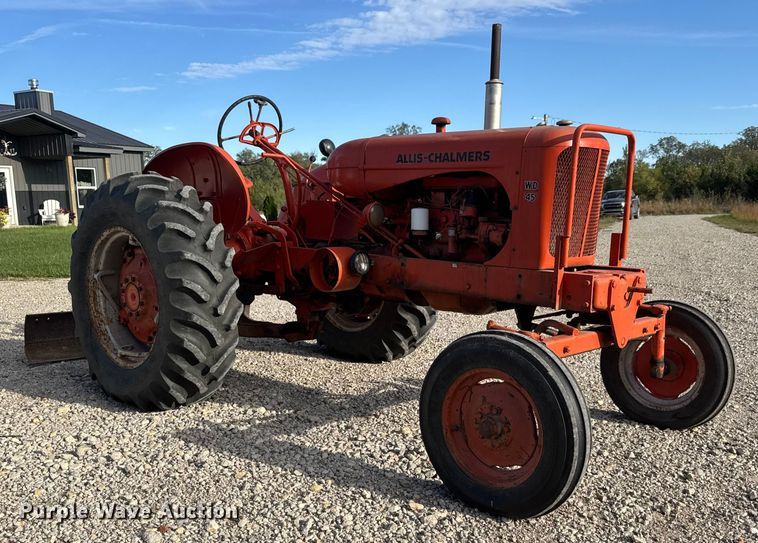 image for item EM8485 1955 Allis-Chalmers WD45 tractor