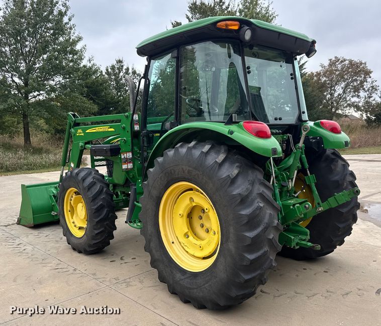 image for item EM8496 2010 John Deere 5085M MFWD tractor