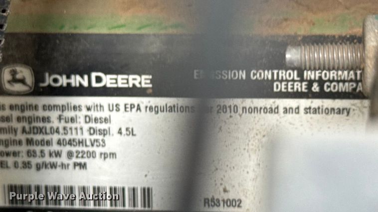 image for item EM8496 2010 John Deere 5085M MFWD tractor