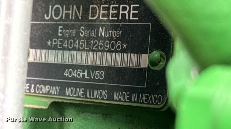 image for item EM8496 2010 John Deere 5085M MFWD tractor