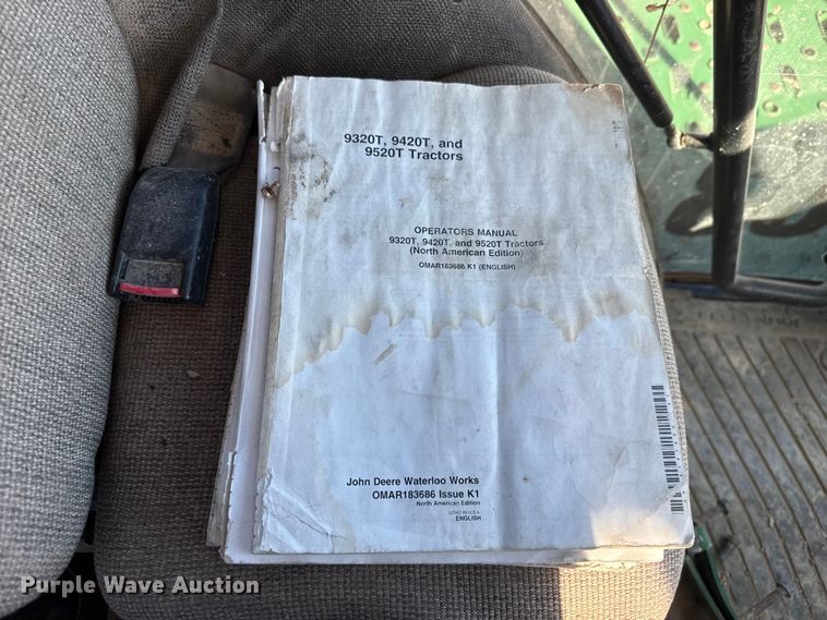 image for item EP0830 2003 John Deere 9520T tractor