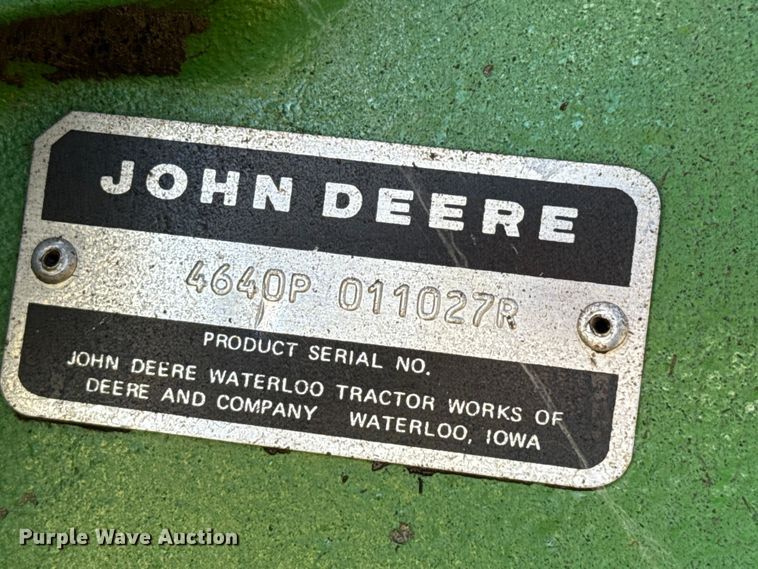 image for item EP0839 1979 John Deere 4640 tractor