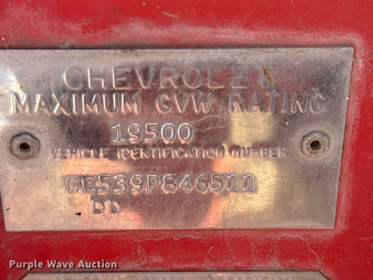 image for item EP0840 1969 Chevrolet C50 grain truck