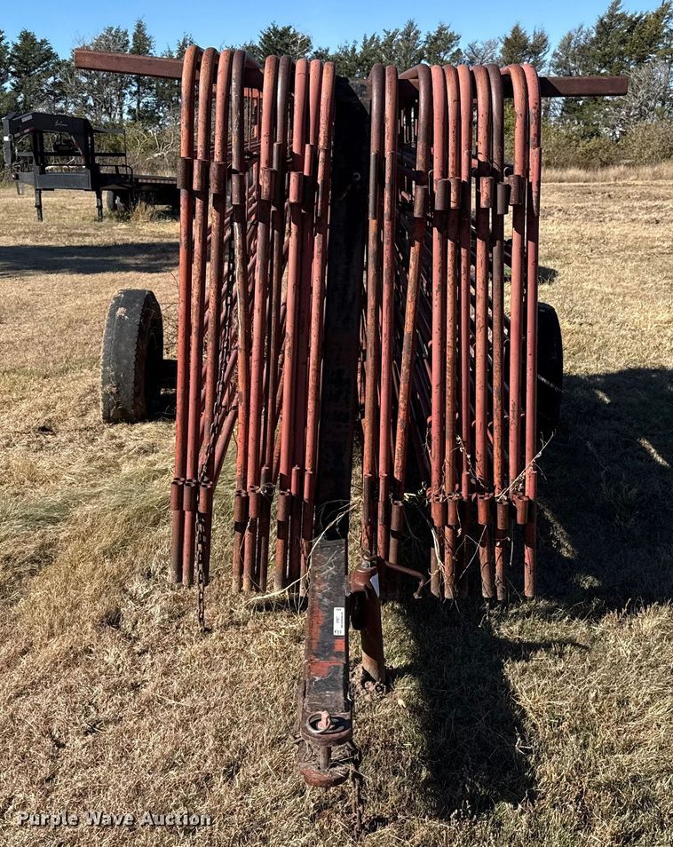 image for item EP0877 Shop built panel trailer 