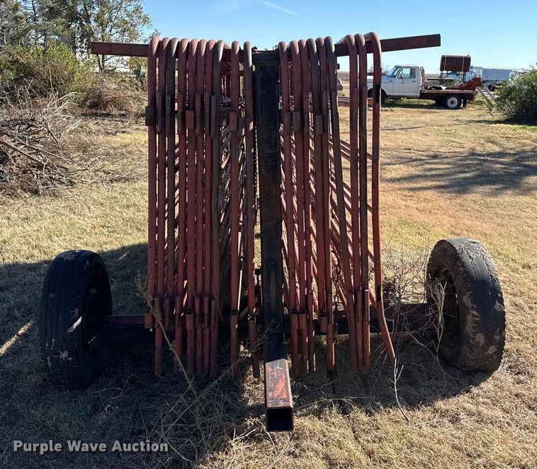 image for item EP0877 Shop built panel trailer 