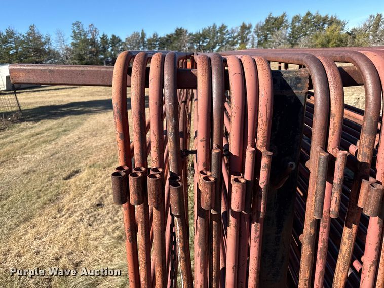 image for item EP0877 Shop built panel trailer 
