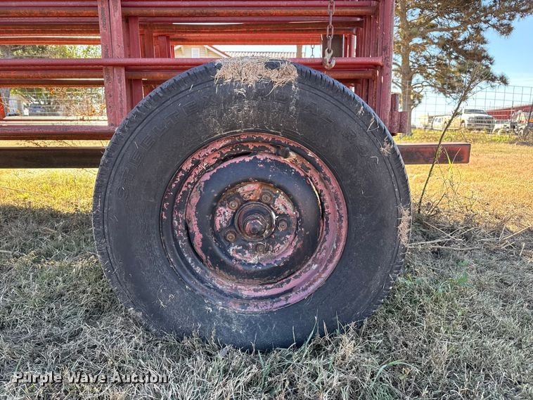 image for item EP0877 Shop built panel trailer 