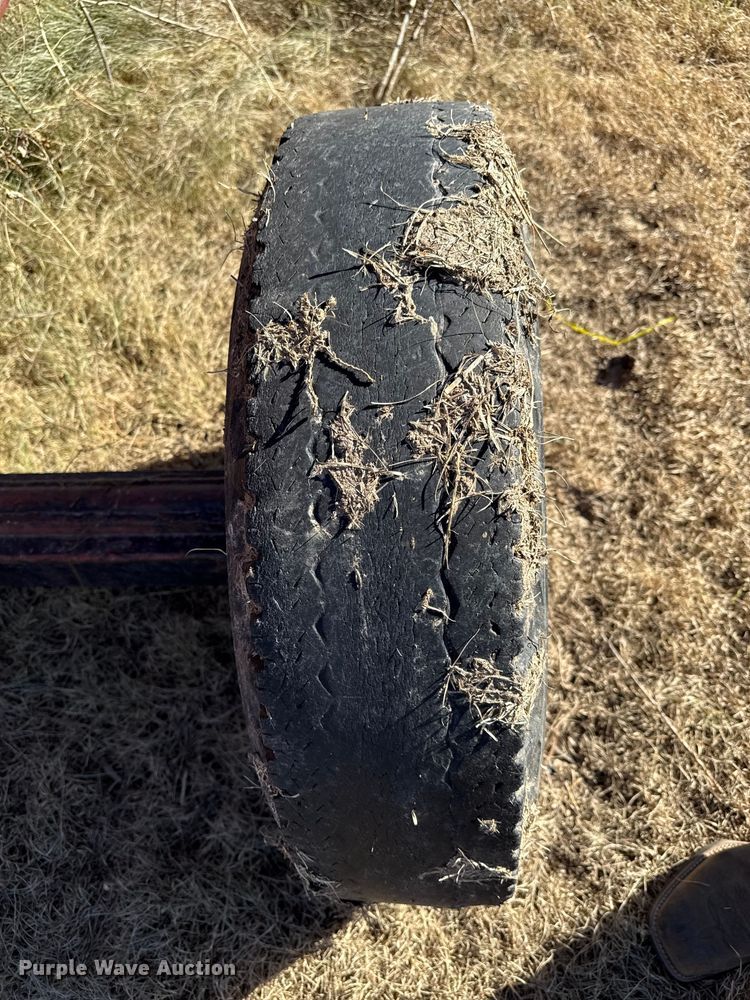 image for item EP0877 Shop built panel trailer 