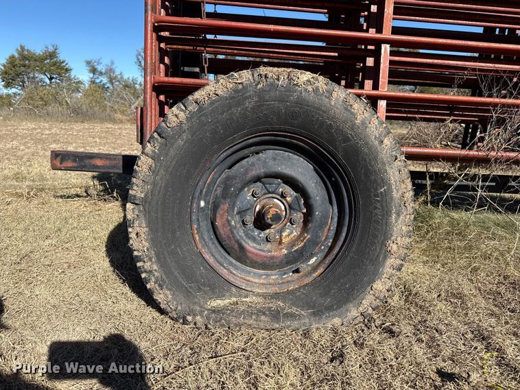 image for item EP0877 Shop built panel trailer 