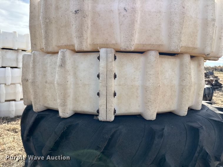 image for item EP2515 (4) irrigation pivot tires with wheels