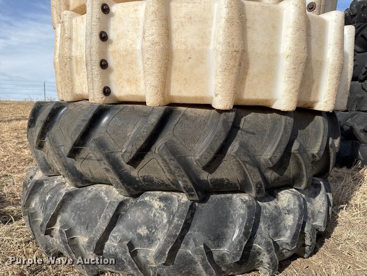 image for item EP2515 (4) irrigation pivot tires with wheels