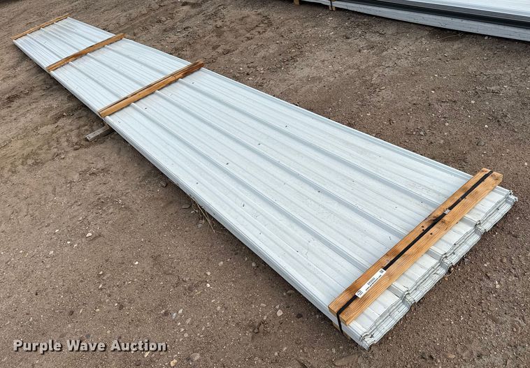 image for item EP2552 (35) sheets of metal siding/roofing