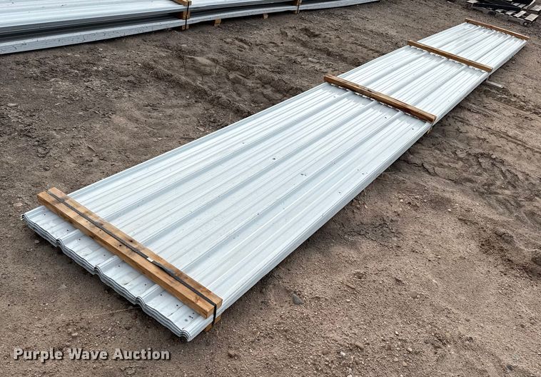 image for item EP2552 (35) sheets of metal siding/roofing
