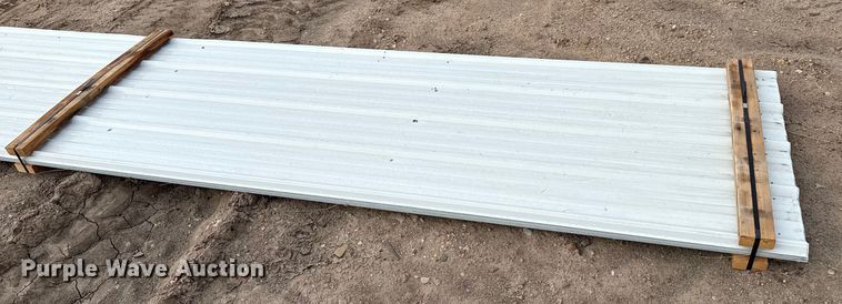 image for item EP2552 (35) sheets of metal siding/roofing
