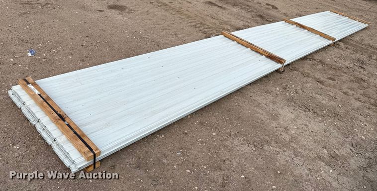 image for item EP2552 (35) sheets of metal siding/roofing