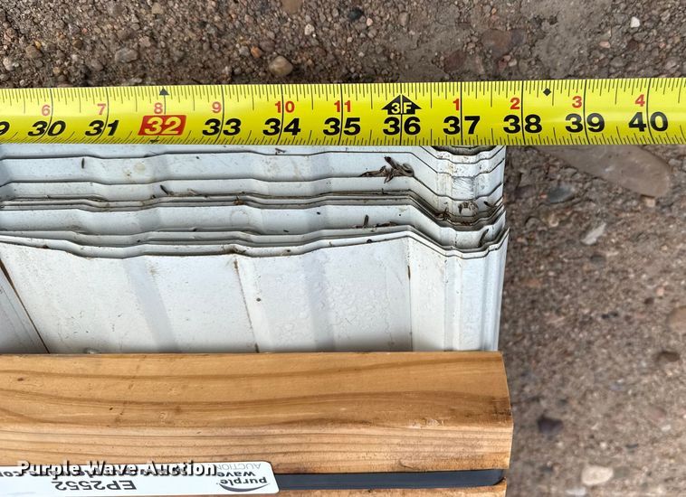 image for item EP2552 (35) sheets of metal siding/roofing