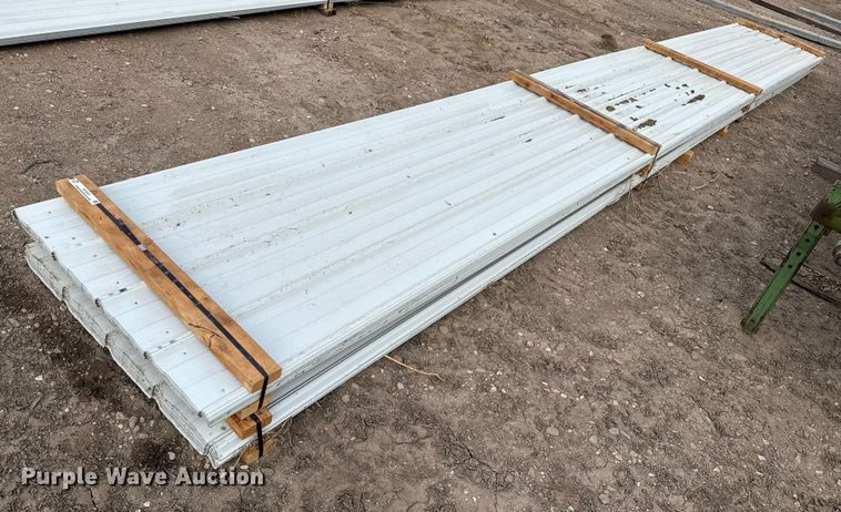 image for item EP2553 (70) sheets of metal siding/roofing