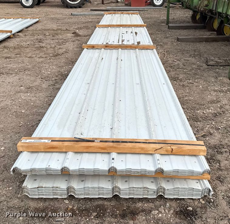 image for item EP2553 (70) sheets of metal siding/roofing