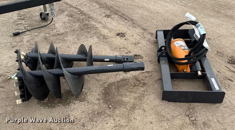 image for item EP2559 2025 Wolverine ADB-13-1218R skid steer auger