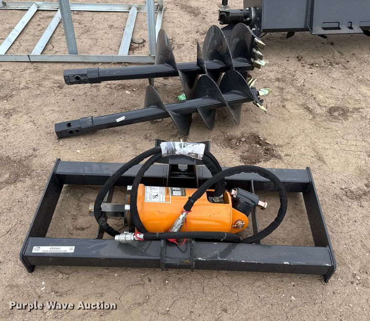 image for item EP2561 2025 Wolverine ADB-13-1218R skid steer auger