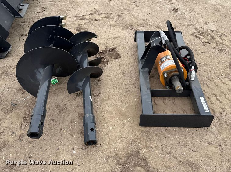 image for item EP2561 2025 Wolverine ADB-13-1218R skid steer auger