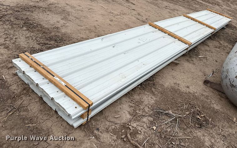 image for item EP2573 (66) sheets of metal siding/roofing