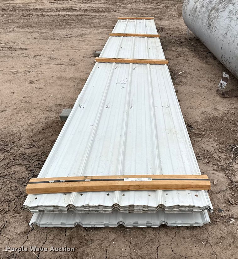 image for item EP2573 (66) sheets of metal siding/roofing