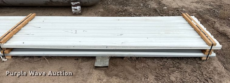 image for item EP2573 (66) sheets of metal siding/roofing
