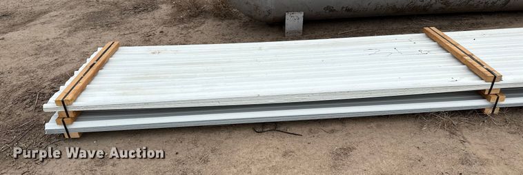 image for item EP2573 (66) sheets of metal siding/roofing