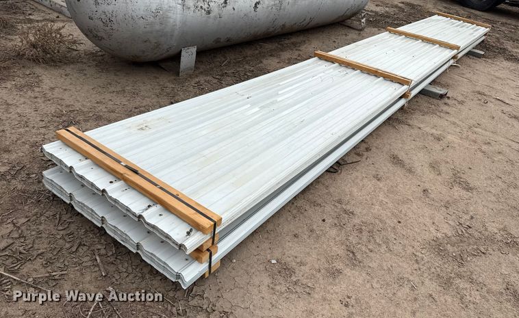 image for item EP2573 (66) sheets of metal siding/roofing