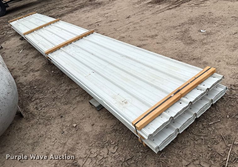 image for item EP2573 (66) sheets of metal siding/roofing