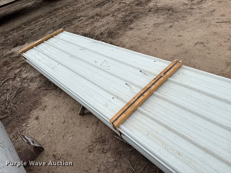 image for item EP2573 (66) sheets of metal siding/roofing